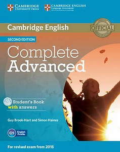 Complete Advanced 2nd Edition Student´s Book with Answers with CD-ROM (2015 Exam Specification)