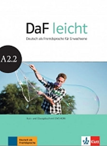 DaF leicht A2.2 – Kurs/Arbeitsbuch + DVD-Rom