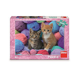 Puzzle Koťátka ve vlně 300 XL dílků