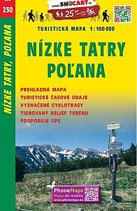 SC 230 Nízke Tatry, Poľana 1:100 000