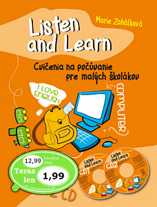 Listen and Learn Cvičenia na počúvanie pre malých školákov + 2 CD