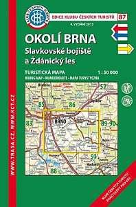 KČT 87 Okolí Brna, Slavkovské bojiště a Ždánský les