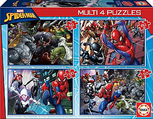 Puzzle Spiderman 4v1