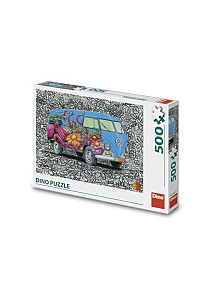 Puzzle 500 Hippies VW