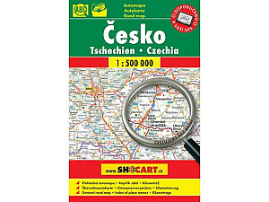 Automapa: Česko 1:500 000 (cestujeme bez brýlí)