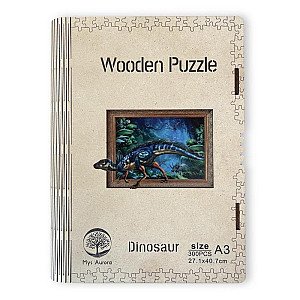 Dřěvěné puzzle/Dinosaurus A3