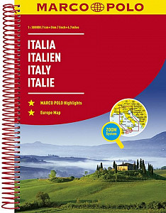 Itálie - Italia/atlas-spirála 1:300T