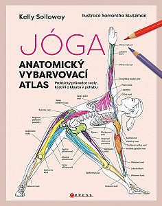 Jóga - anatomický vybarvovací atlas