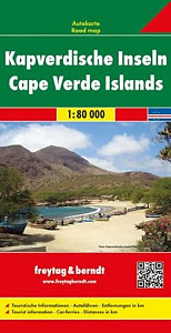 Kapverdische Inseln/Kapverdské ostrovy 1:80T/mapa