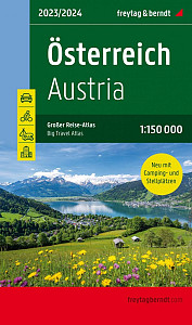 Rakousko 1:150 000 / autoatlas