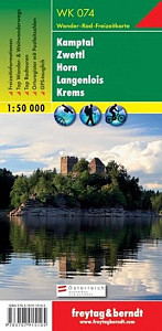 WK 074 Kamptal, Zwett, Horn, Langenlois, Krems 1:50 000/mapa