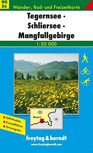 WKD  6 Tegernsee, Schliersee 1:50 000/mapa