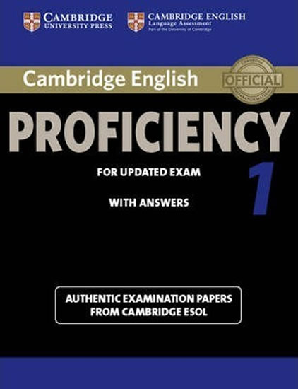 Cambridge English Proficiency 1 for Updated Exam Students Book with Answers