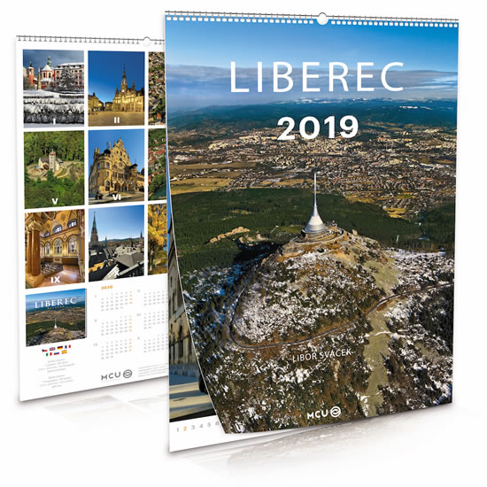 Kalendář 2019 - Liberec - nástěnný