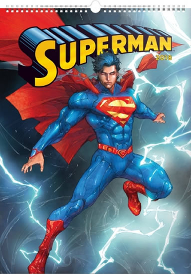 Superman Plakáty - nástěnný kalendář 2018