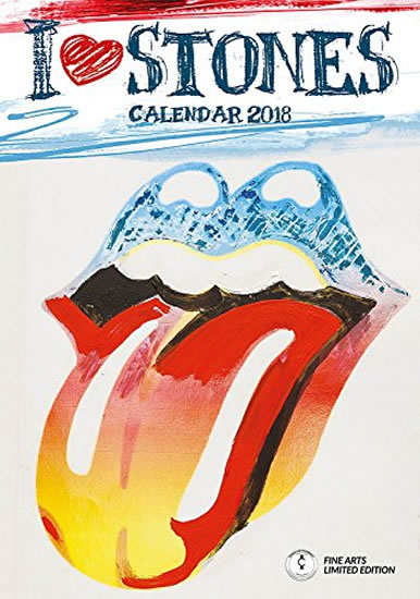 Rolling Stones - nástěnný kalendář 2018