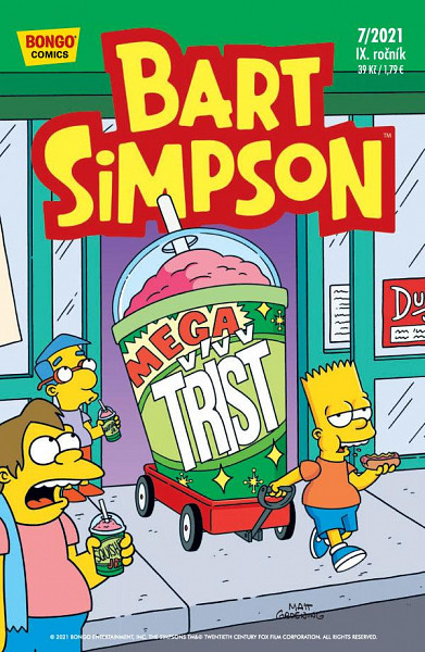 Simpsonovi - Bart Simpson 7/2021
