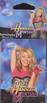 Samolepky Kartičky Hannah Montana