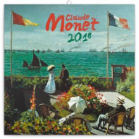 Claude Monet 2018 - nástěnný kalendář