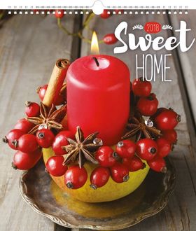 Sweet Home 2018 - nástěnný kalendář