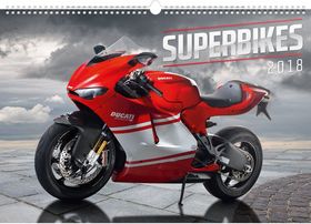 Superbikes 2018 - nástěnný kalendář