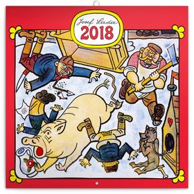 Josef Lada Řemesla 2018 - nástěnný kalendář