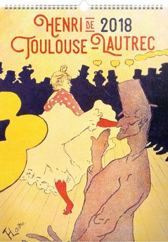 Henri de Toulouse-Lautrec 2018 - nástěnný kalendář