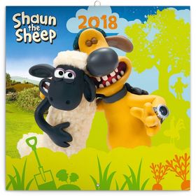 Ovečka Shaun - nástěnný kalendář 2018