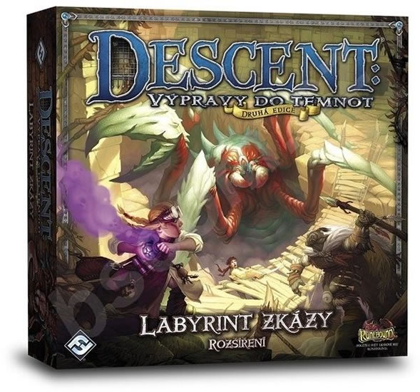 Descent druhá edice/Labyrint zkázy - Desková hra