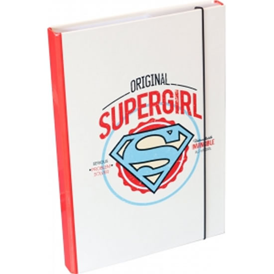 Desky na školní sešity A4 - Supergirl