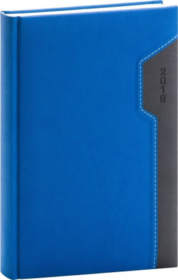 Diář 2018 - Thun - denní, A5, modročerný, 15 x 21 cm