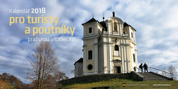 Kalendář 2018 pro turisty a poutníky pražskou arcidiecézí - 14ti denní stolní