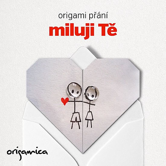 Origami přání - Miluji Tě
