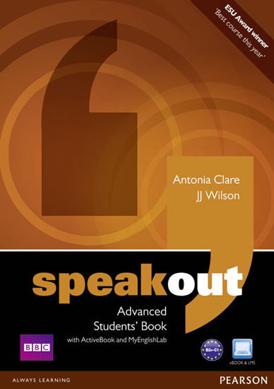 Speakout Advanced Students´ Book w/ DVD/Active Book/MyEnglishLab Pack
